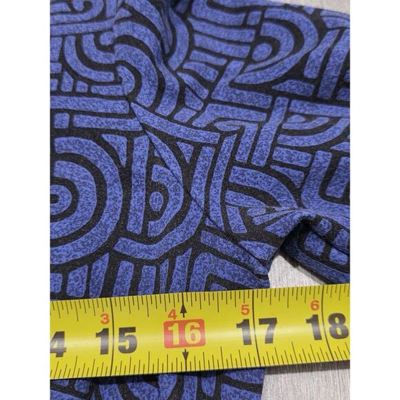 J.McLaughlin NWOT Bedford Purple Geometric Link Quarter Zip Dress Medium A004259 - Picture 4 of 11